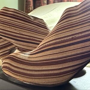 Coconuts by Matisse: Striped Knit Multicolor Striped Ankle Booties